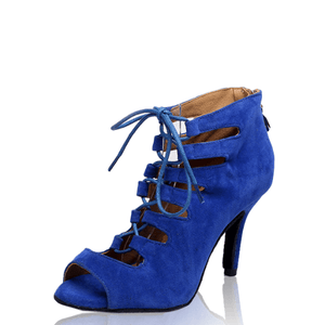 Scarlett - Latin Dance Boots (Blue)