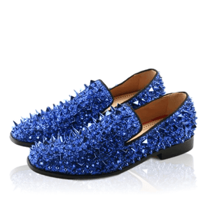 Spiked Design - Leather Dance Shoes