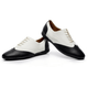 Leather Ballroom Shoes Black&White