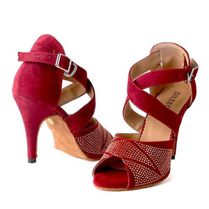 Layla - Open-Toe Dance Shoes