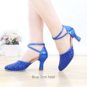 New High-heeled Lady Latin Dance Shoes