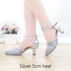New High-heeled Lady Latin Dance Shoes