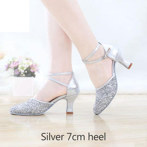 New High-heeled Lady Latin Dance Shoes