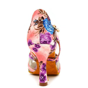 Rose - Latin Dance Shoes (Pink)