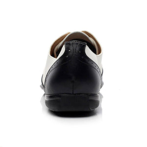 Leather Ballroom Shoes Black&White