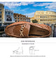 Leather Latin Dance Loafer (Brown)