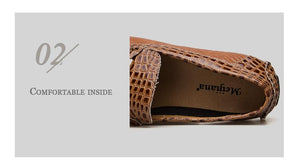 Leather Latin Dance Loafer (Brown)