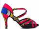 Pink African Latin Dance Shoes