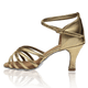 Women's Ballroom Latin Dancing Shoes (Golden)