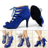 Scarlett - Latin Dance Boots (Blue)