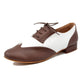 Modern Men's Ballroom Heel 2.5/4.5cm (Brown/White)